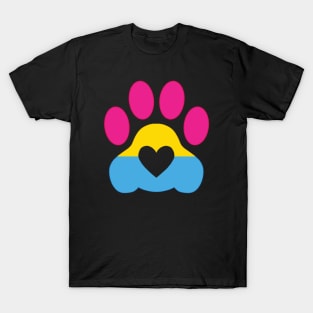 Pride Paw: Pan Pride T-Shirt